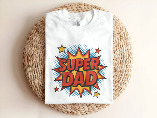 Super Dad Adult Graphic Tee