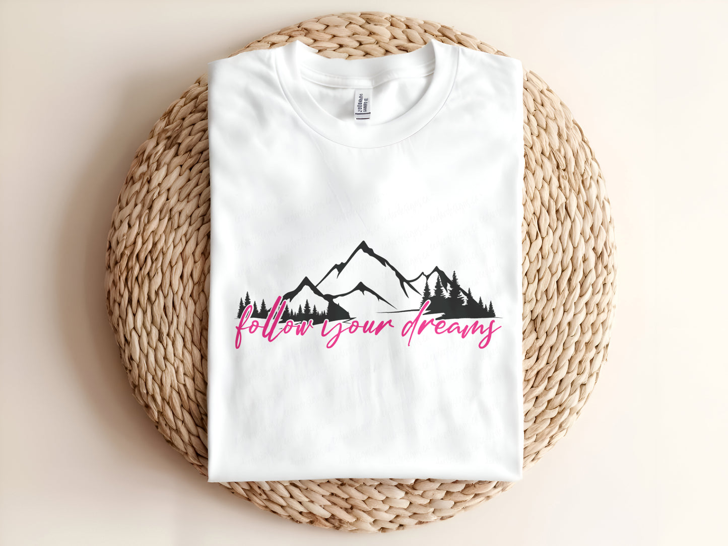 follow your dreams Adult T-Shirt