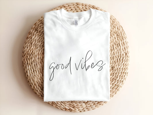 good vibes Adult T-Shirt