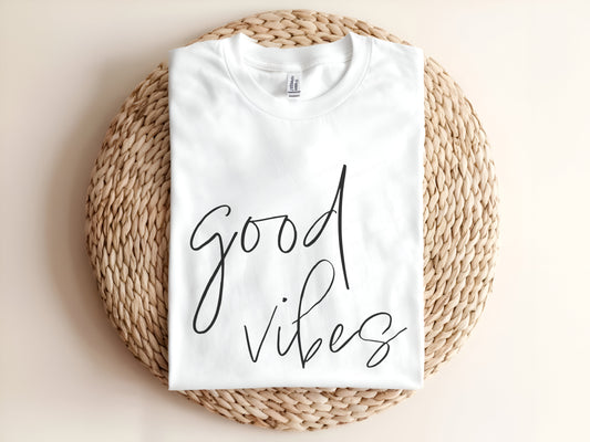 good vibes Adult T-Shirt