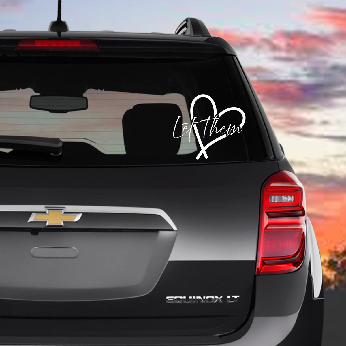 Let Them Vinyl Decal